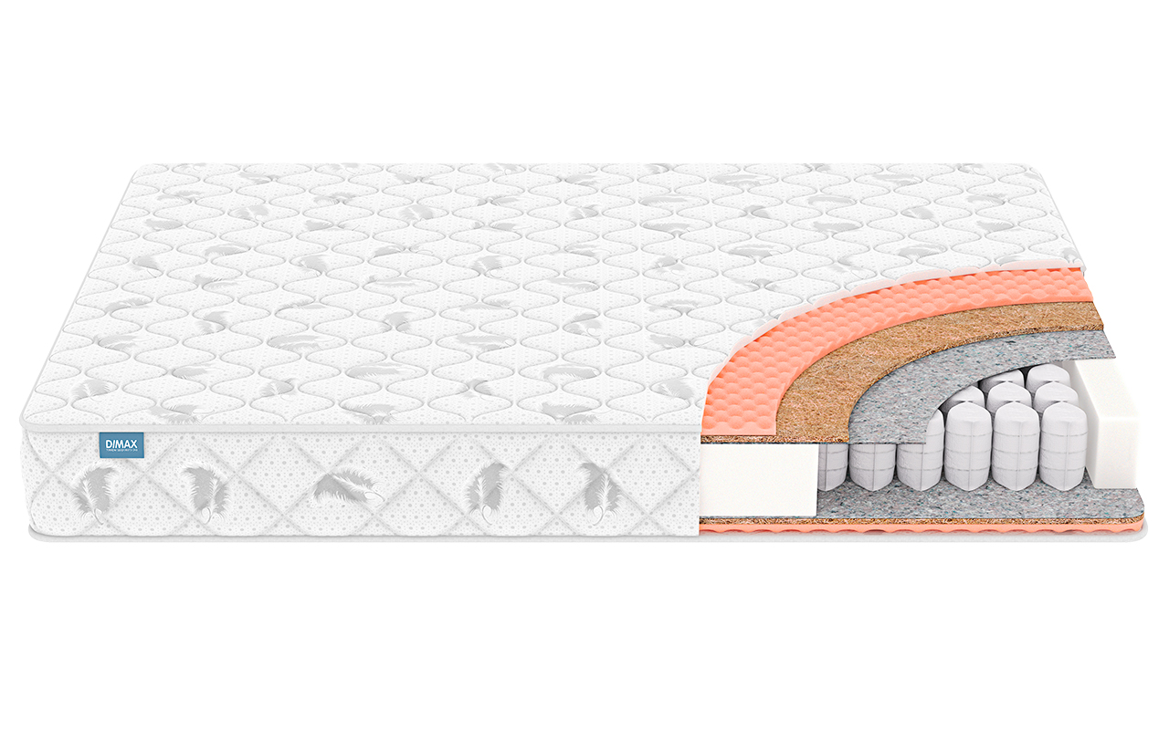 матрас Dimax Оптима Хард Массаж 1 Dimax Оптима Хард Массаж